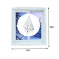 thumbnail image 3 of Sentmoon Deals Flyer Self Made Paste Window Windproof And Warm Film, Used To Keep Warm In Winter, Easy To Open And Ventilate, Fixed By Adhesive Tape, Reusable Plastic Window Package Prime Day Deals 2, 3 of 9