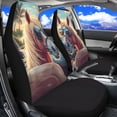 thumbnail image 5 of XYZCANDO Fun Front Car Seat Covers featuring Cool Horse Design - Breathable Waterproof Protective Set For Vehicles, 5 of 7