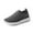 Grey, variant on Women's Sneakers for Casual Friday & Weekend Outfits Women's Casual Shoes Breathable Mesh On Flat Comfortable Walking Shoes For Daily Wear With Rhinestone Design