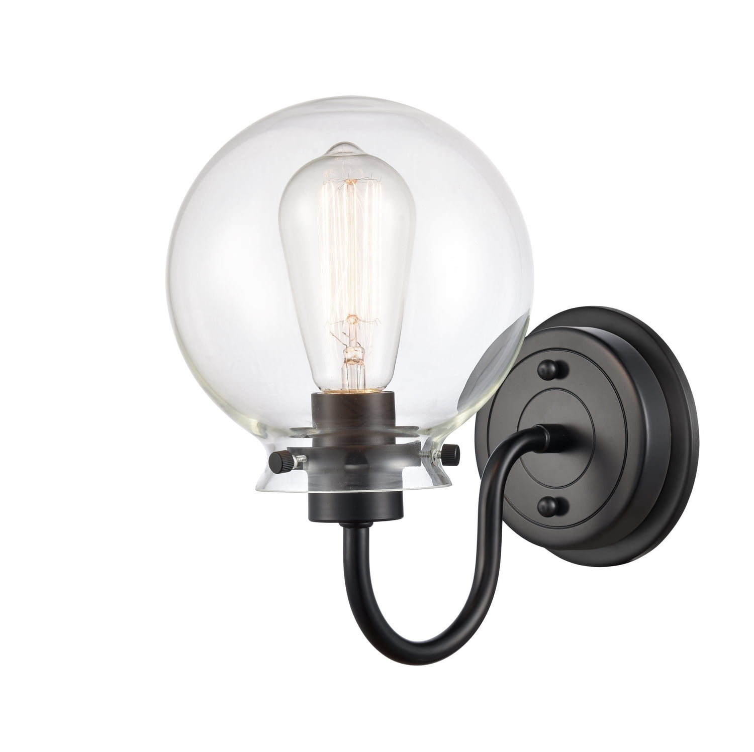Matte Black Innovations Lighting 438-2W-BK-CL-LED Bare Bulb 1 Light Cord Set Matte Black Innovations Lighting 438-2W-BK-CL-LED Bare Bulb 1 Light Cord Set