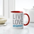 thumbnail image 4 of CafePress - Orthopedics Mugs - 11 oz Ceramic Mug - Novelty Coffee Tea Cup, 4 of 4
