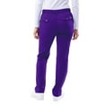 thumbnail image 2 of Adar Pro Pantalon d'Uniforme de Yoga à Jambe Étroite pour Femmes, TG, Raisin, 2 of 7