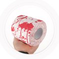 thumbnail image 4 of 1 rollo de papel higiénico con manchas de sangre, rollo de papel impreso con sangre aterradora, rollo de papel higiénico para baño, 4 of 5