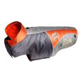 thumbnail image 1 of Doghelios 'Lotus-Rusher' Chaqueta Impermeable 2 En 1 Para Perros Con Forro Polar Extraíble Con Tecnología Blackshark Xs Naranja Gris Carbón Gris Claro, 1 of 1