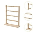 thumbnail image 6 of Dualoai Earring Display Stand with Hooks Sturdy Earring Display Rack for Necklaces Rings 4 Tier 24 Hooks, 6 of 9