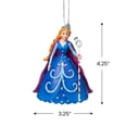 thumbnail image 5 of Kurt Adler Pretty as a Princess Glittered Snow Princess Christmas Ornament - 4.25" - Blue, 5 of 8