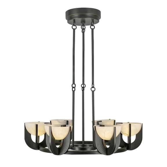 Alora Lighting Ch362627-Unv Colette 28" Wide Led Ring Chandelier - Urban Bronze /