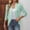 *Mint Green, variant on Women's Open Front 3/4 Sleeve Lightweight Cardigan,Casual Short Slim Top Black,Women's Plus XXL