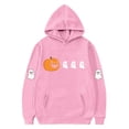thumbnail image 3 of successthop Halloween Hoodies Graphic Ghost Pumpkin Toddler Girls Boys Fleece Long Sleeve Pullover Sizes 3-14, 3 of 3