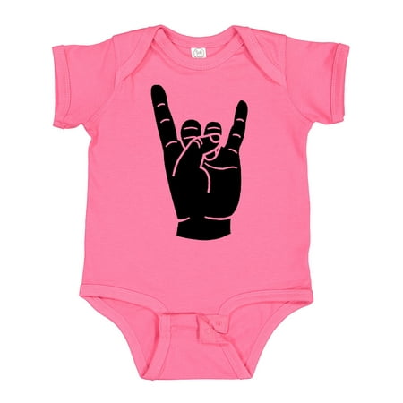 

Inktastic Rocker Horns Gift Baby Boy or Baby Girl Bodysuit