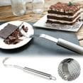 thumbnail image 2 of asddcavvf Baking Tool Stainless Steel Chocolate Scraper Cheese Grater Cheese Scraper Cookware Set Rose Kitchen Utensils, 2 of 9