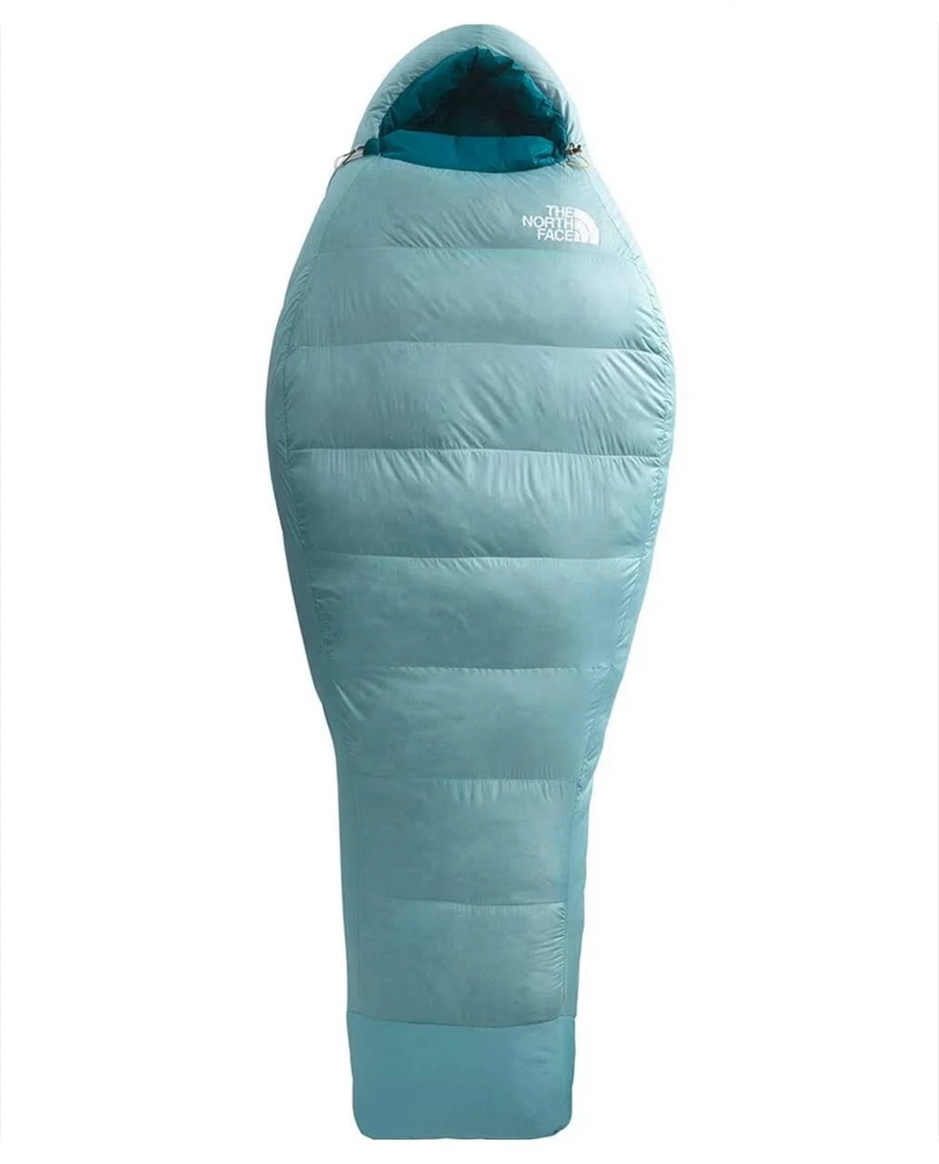 The North Face Trail Lite Down 20 Sleeping Bag Unisex Long Right Hand, Blue Coral/Reef Waters