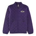 thumbnail image 1 of G-III Sports Mens Baltimore Ravens Quilted Jacket, Purple, Large, 1 of 2