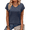 navy, variant on MOSHU Casual Womens T-Shirts Basic Tops for Women Cap Sleeve Loose Tank Tops