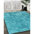 thumbnail image 2 of Ahgly Company Indoor Rectangle Patterned Dark Turquoise Green Area Rugs, 2' x 3', 2 of 6
