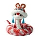 thumbnail image 2 of Serpiente de peluche de 41.3 pulgadas, suave, azul y blanco, con ojos grandes y mejillas sonrojadas | Adorno decorativo del Año Chino de la Serpiente, regalo para amigos, novias, hogar y oficina., 2 of 9