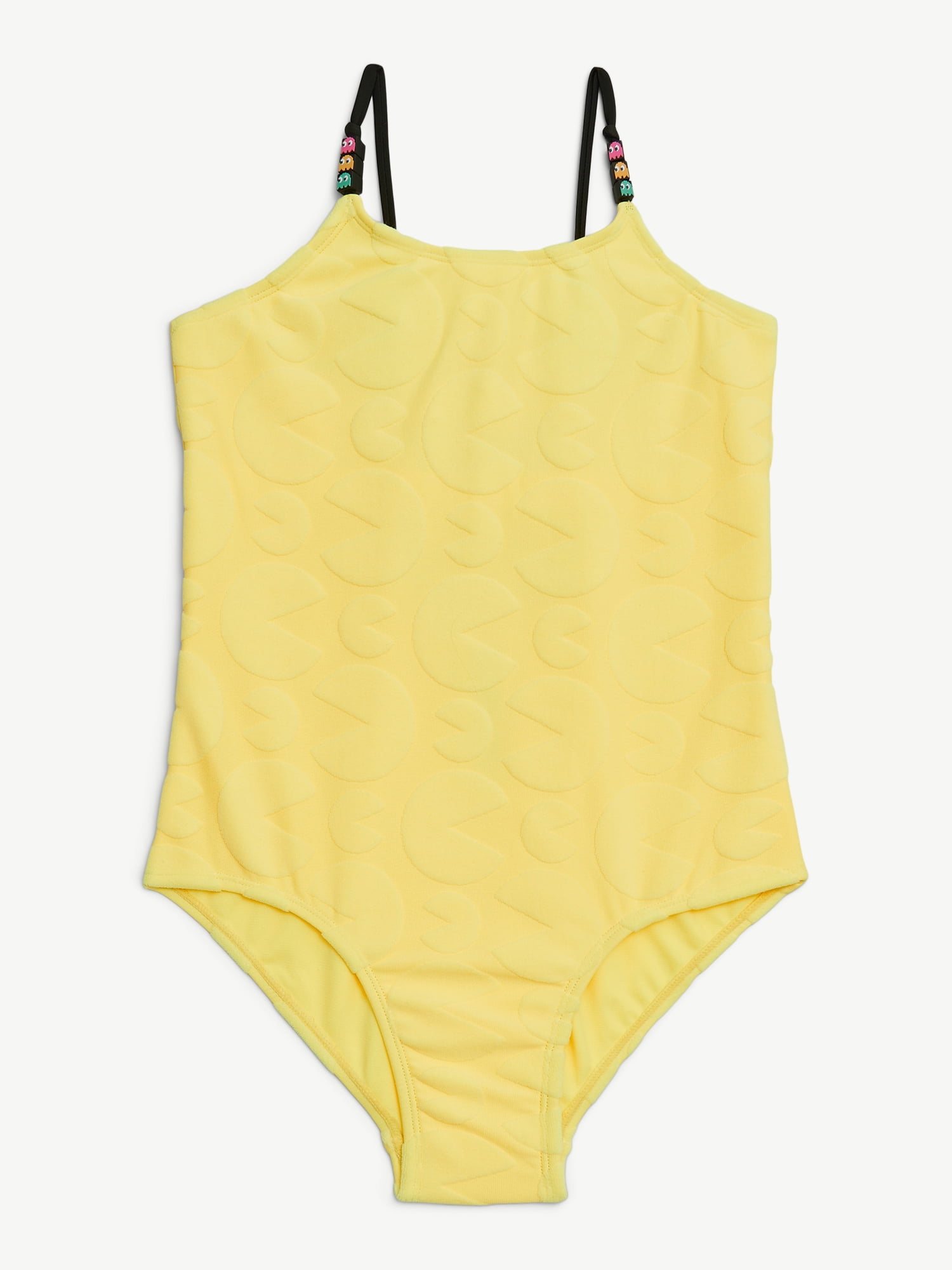 Justice Girls Terry Pacman One-Piece, Sizes 5-18