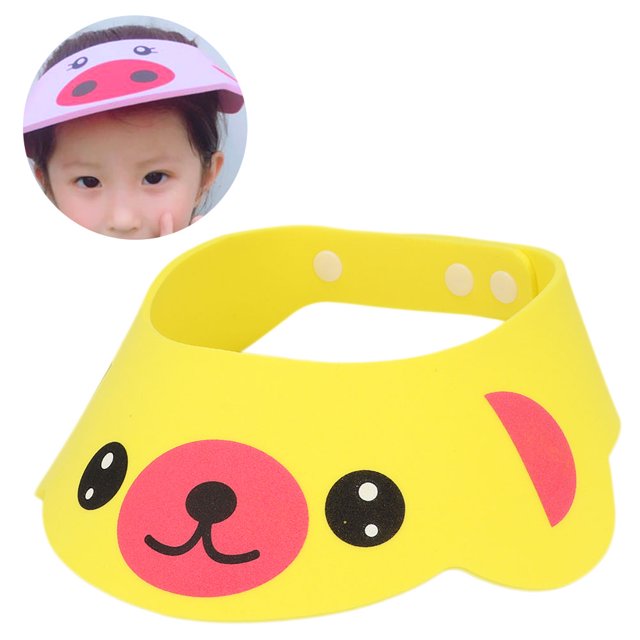 Gorro de champú para bebé, Gorro de champú ajustable para bebé Gorro de champú Gorro de baño Diseño a prueba de futuro