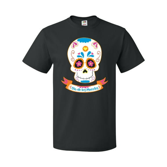 Inktastic Day of the Dead Skull T-Shirt