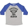 thumbnail image 3 of Inktastic Handpicked for Earth by My Titi in Heaven with Angel Wings Boys or Girls Toddler T-Shirt, 3 of 5