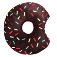 thumbnail image 3 of Truyond Donut Pillow for Ear Piercings or Side Sleeping for All Ages, 14 inch (Brown & White), 3 of 3