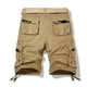 thumbnail image 5 of WILLBEST Pantalones Cortos Cargo Casuales para Hombre, para El Trabajo, de Corte Holgado, con Bolsillos para Exteriores, para Senderismo, Viajes y Uso Diario., 5 of 8