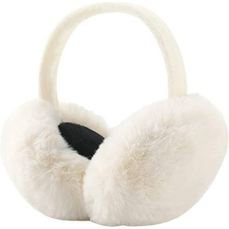 

DanceeMangoo Unisex EarMuffs Warm Faux Furry Winter Outdoor Ear Warmer Simplicity Classic Foldable Ear Muff