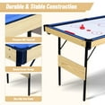 thumbnail image 7 of IFOYO 8 In 1 Multi Game Table, 55 Inch Pool Ping Pong Basketball Games Air Hockey Chess Checkers Backgammon Tic-Tac-Toe Combo Game Table Set for Home Friends Family Kids Adult, 7 of 7