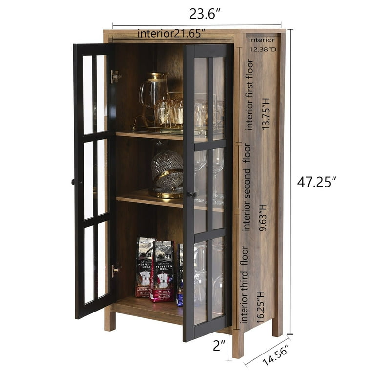 Accent online curio cabinets