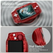 Anbernic RG34XX Handheld Game Consoles,32+64G Card,3500mAh Battery,Support HD TV Output red