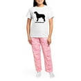 thumbnail image 4 of CafePress - Irish Wolfhound Women's Light Pajamas - Women's Short Sleeve Print T-Shirt and Pants Light Cotton Pajama Set, 4 of 7