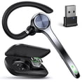 thumbnail image 1 of Auriculares inalámbricos Bluetooth Ngsod con micrófono con cancelación de ruido, 1 of 8
