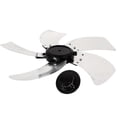 thumbnail image 3 of Durable Aluminum Alloy Fan Blade for Electric Fan Use White Color Easy to Install and Clean 5 Leaves, 3 of 9