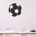 thumbnail image 4 of Pegatinas de Pared de Acrílico Espejado con Forma de Balón de Fútbol para Decoración de Pared, para Habitación de Niños y Niñas, Sala de Estar y Dormitorio., 4 of 6