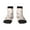 2 Black-1, variant on Milk Tea Pattern Quarter Crew Socks,Toe Seamed Ankle Socks,Cotton Cushioned Breathable Athletic Crew Sports Socks