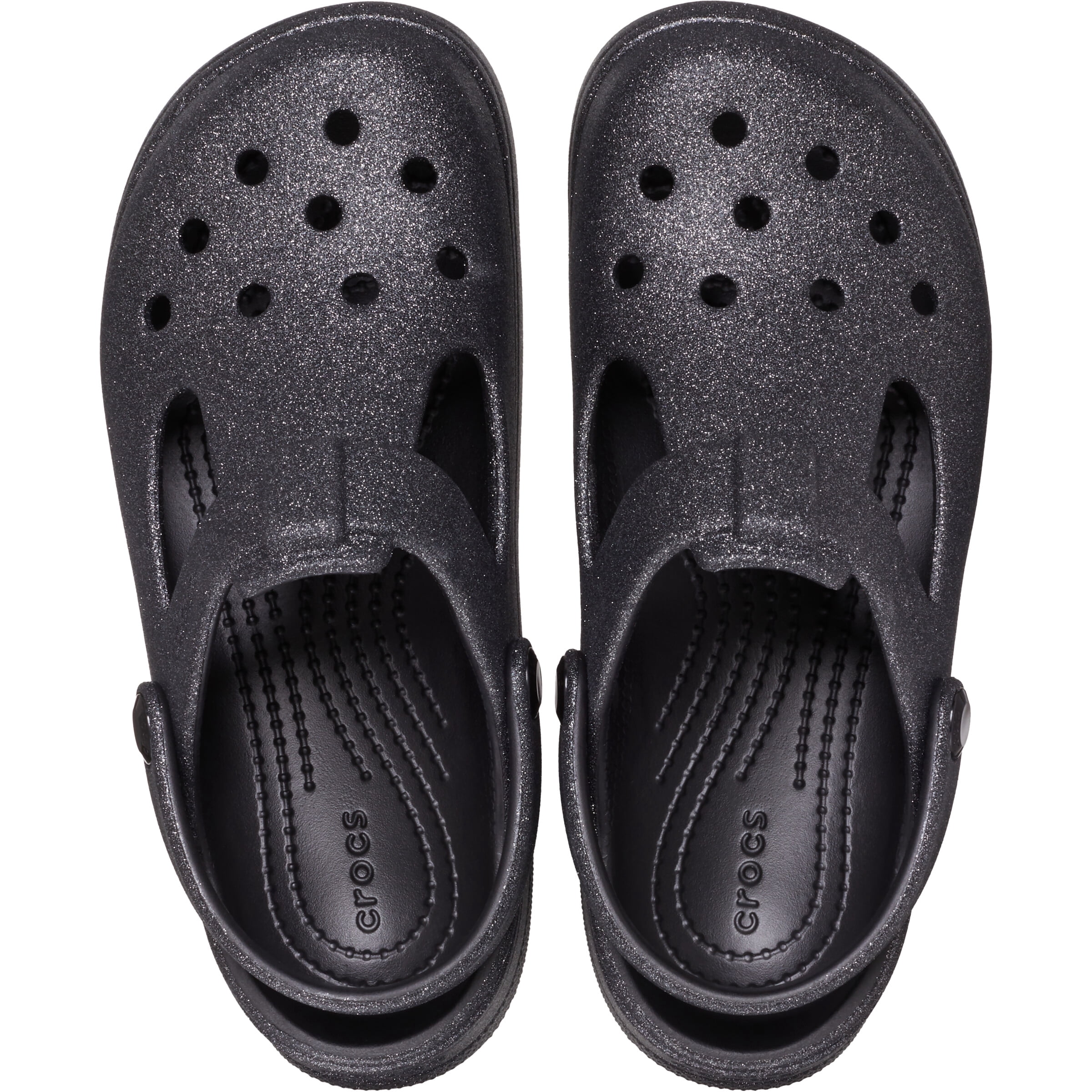 Crocs Classic Mary Jane Toddler & Kids Glitter Clog