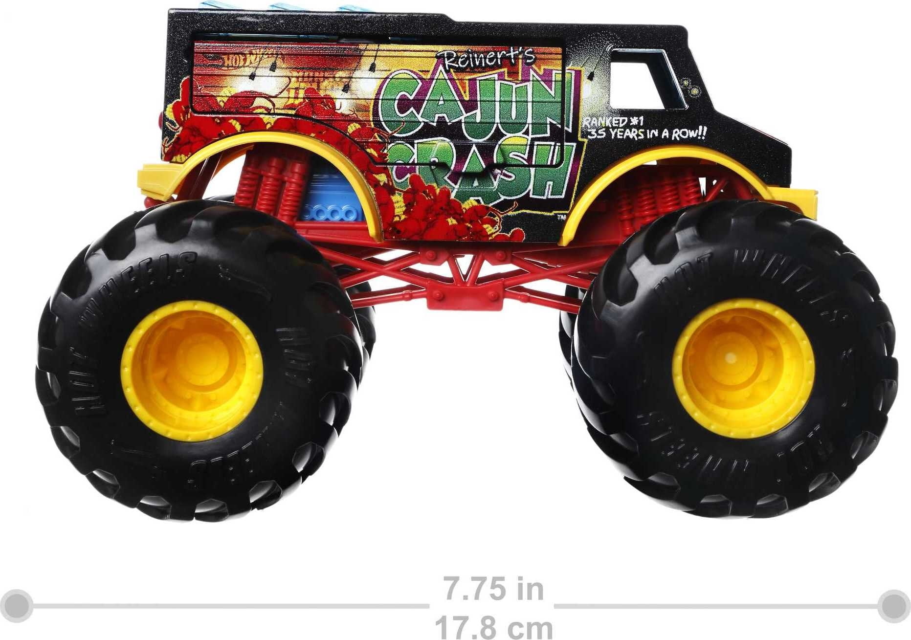 Hot Wheels Monster Trucks 1:24 Scale Vehicles, Collectible Die-Cast Me –  StockCalifornia