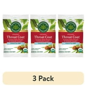 (3 pack) Traditional Medicinals Organic Eucalyptus Mint Throat Coat Cough Drops