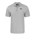 thumbnail image 2 of Men's Cutter & Buck Gray UTSA Roadrunners Pike Eco Tonal Geo Print Stretch Recycled Polo, 2 of 3