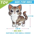 thumbnail image 3 of 10 PCS Farm Animals Refrigerator Magnets, Large Size & Full Back Fridge Magnets, Cute Toy Magnet Educational Gift, 3 of 5