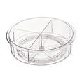 thumbnail image 3 of Organizador de condimentos, organizador de plato giratorio, partición extraíble, estante de especias de cocina, rotación de 360 grados para botellas, 3 of 8