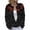 Black, variant on Women's Halloween Pumpkin Open Front Cardigan Button Kint Sweater, Loose Long Sleeve Sweater for Fall Halloween Daily Outfits(Orange1,XXXL)
