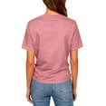 thumbnail image 4 of Womens Short Sleeve Cropped T-Shirts Summer Casual Crew Neck Twist Front Crop Tops Ladies Cute Casual Basic Tees, 4 of 8