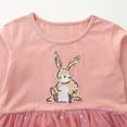 thumbnail image 4 of Shadoumai Easter Dresses for Girls Size 8 Easter's Day Bunny Flutter Sleeve Party Dance Skirt Baby Girls' Clothing Sets, 4 of 8