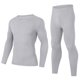 thumbnail image 1 of Ceisia Gift Men's Warm Soft Casual Long Sleeve Round Neck Lounge Homewear Two Piece Outfit Set, 1 of 8