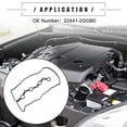 thumbnail image 3 of Unique Bargains Valve Cover Gasket for Hyundai Sonata Santa Fe 2.0L 2.4L 2015-2020  22441-2GGB0 Black Black, 3 of 6