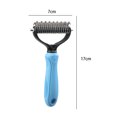 thumbnail image 5 of Pet Brush Stainless Steel Dematting Pet Comb Cat Shedding Tool Dog Comb, 5 of 5