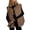 Coffee, variant on SHEWIN Puffer Jackets for Women Lightweight Cropped Puffer Vest Button Zip Up Stand Collar Sleeveless Quilted Coat Fall Winter Outerwear with Pockets Black