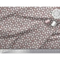 thumbnail image 2 of Soimoi Modal Satin Fabric Geometric Mandala Print Fabric by the Yard 42 Inch Wide, 2 of 3