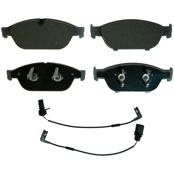 Wagner ThermoQuiet MX1549 Semi-Metallic Disc Brake Pad Set Fits select: 2012-2018 AUDI A6, 2012-2018 AUDI A7